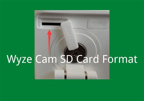 wyze sd card format|wyze compatible sd card.